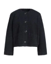 Givenchy Woman Jacket Blue Size L Cotton, Polyester, Polyamide