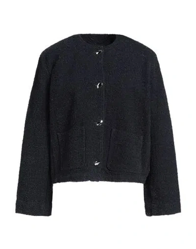 Givenchy Woman Jacket Blue Size L Cotton, Polyester, Polyamide