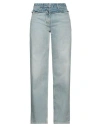 Givenchy Woman Jeans Blue Size 28 Cotton In Blue