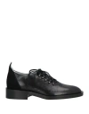 Givenchy Woman Lace-up Shoes Black Size 5 Leather In Black