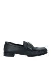 Givenchy Terra Loafers With Leather Track Sole In Black