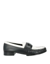 Givenchy Woman Loafers White Size 8 Lambskin In Black
