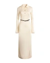 Givenchy Woman Maxi Dress Beige Size 4 Viscose In Neutral