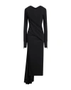 Givenchy Woman Maxi Dress Black Size 4 Viscose, Polyamide, Elastane In Black
