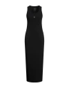 Givenchy 4g Plaque Cotton Long Dress In Black