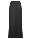Givenchy Front-slit Wool-blend Maxi Skirt In Black