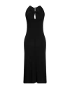 Givenchy Woman Midi Dress Black Size 6 Viscose In Black