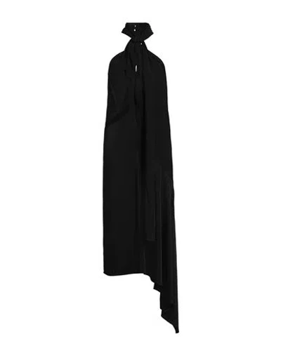 GIVENCHY GIVENCHY WOMAN MIDI DRESS BLACK SIZE 6 VISCOSE, ACETATE