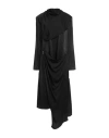 Givenchy Woman Midi Dress Black Size 6 Viscose, Acetate In Black