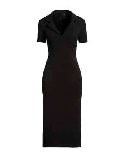 Givenchy Woman Midi Dress Black Size 6 Viscose, Polyamide, Elastane