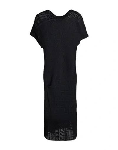Givenchy Woman Midi Dress Black Size L Viscose, Polyester