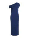 Givenchy Robe Drapée Asymétrique En Crêpe In Blue