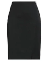 Givenchy Woman Midi Skirt Black Size 10 Wool In Black
