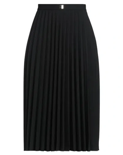 Givenchy Woman Midi Skirt Black Size 6 Polyester, Wool, Elastane
