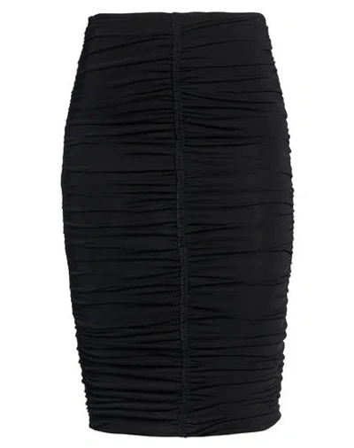 Givenchy Woman Midi Skirt Black Size 8 Viscose, Polyamide, Elastane
