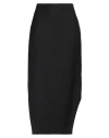 Givenchy Front Kick Skirt In Black