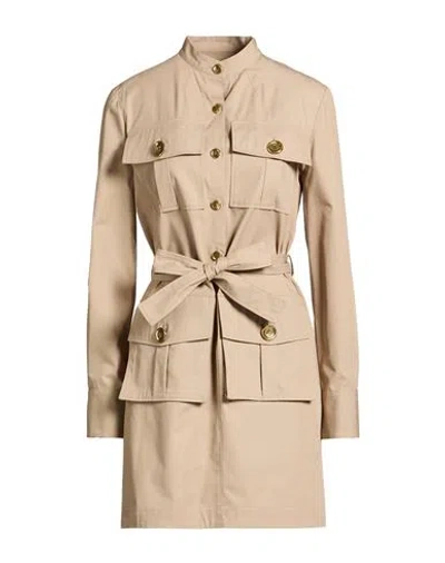 Givenchy Woman Mini Dress Beige Size 6 Cotton In Brown