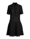 Givenchy Woman Mini Dress Black Size S Viscose, Polyamide, Polyester In Black