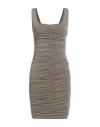 Givenchy Woman Mini Dress Khaki Size 6 Viscose, Polyamide, Elastane In Beige