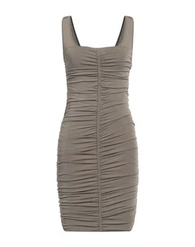 Givenchy Woman Mini Dress Khaki Size 6 Viscose, Polyamide, Elastane In Beige