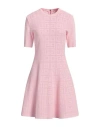 Givenchy 4g-motif Jacquard A-line Dress In Pink