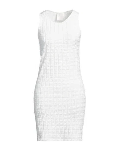 Givenchy Woman Mini Dress White Size S Cotton, Polyamide