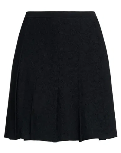 Givenchy Woman Mini Skirt Black Size L Viscose, Polyamide, Polyester