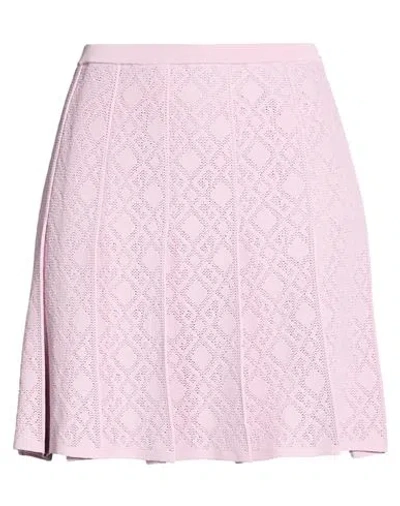 Givenchy Woman Mini Skirt Lilac Size Xs Viscose, Polyamide, Polyester In Purple