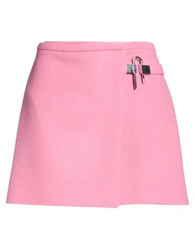 Givenchy Woman Mini Skirt Pink Size 6 Wool