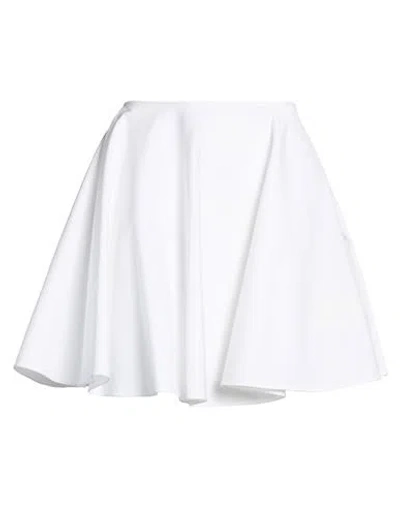 Givenchy Woman Mini Skirt White Size 6 Cotton