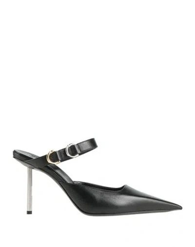 Givenchy Woman Mules & Clogs Black Size 6 Leather