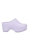 Givenchy Woman Mules & Clogs Lilac Size 6 Calfskin In Purple