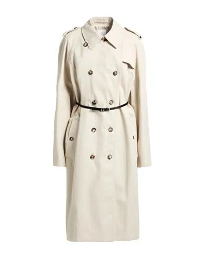Givenchy Woman Overcoat & Trench Coat Beige Size 6 Polyester, Cotton
