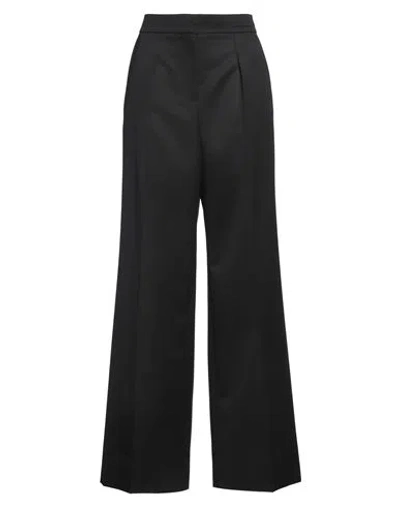 Givenchy Woman Pants Black Size 12 Wool, Mohair Wool