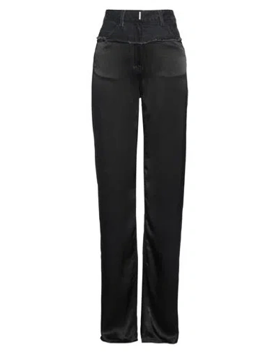 Givenchy Woman Pants Black Size 28 Viscose, Cotton