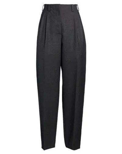 GIVENCHY GIVENCHY WOMAN PANTS CHARCOAL SIZE 8 WOOL