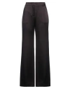 Givenchy Woman Pants Dark Brown Size 8 Viscose, Acetate In Brown