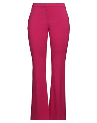 Givenchy Woman Pants Fuchsia Size 10 Wool, Elastane, Polyamide In Pink