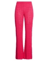 Givenchy Woman Pants Magenta Size Xs Viscose, Polyamide, Polyester In Red