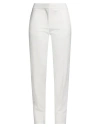 Givenchy Woman Pants Off White Size 6 Wool, Viscose, Silk In Off White