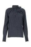 Givenchy Polka Dots Printed Blouse In Multicolor