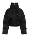 Givenchy Oversize Ribbed-trim Puffer Jacket In Black