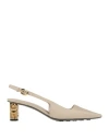 Givenchy Taupe G Cube Heels In 257 Natural Beige
