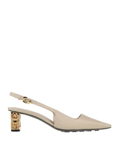 Givenchy Woman Pumps Beige Size 8 Calfskin