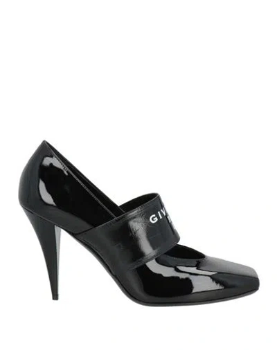 GIVENCHY GIVENCHY WOMAN PUMPS BLACK SIZE 7.5 CALFSKIN