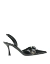 GIVENCHY GIVENCHY WOMAN PUMPS BLACK SIZE 8 CALFSKIN