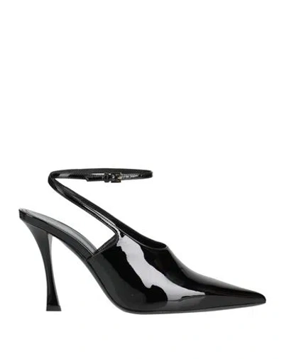 GIVENCHY GIVENCHY WOMAN PUMPS BLACK SIZE 8 CALFSKIN