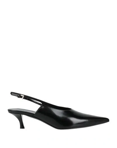 Givenchy Woman Pumps Black Size 8 Leather