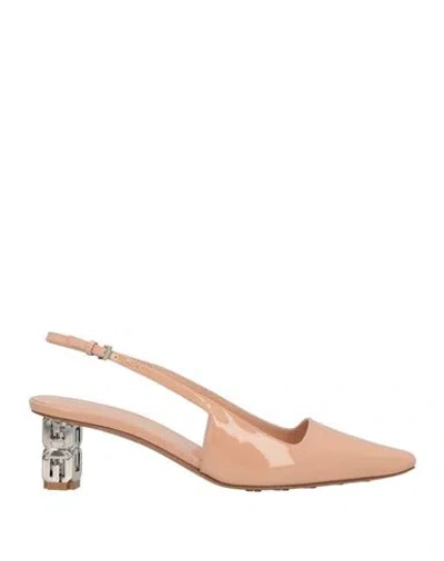 Givenchy Woman Pumps Blush Size 7 Calfskin In Neutral