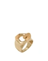Givenchy Woman Ring Gold Size 8.5 Brass In Gold